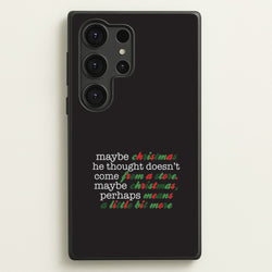 Green Creature Quote Galaxy S25 Ultra Case