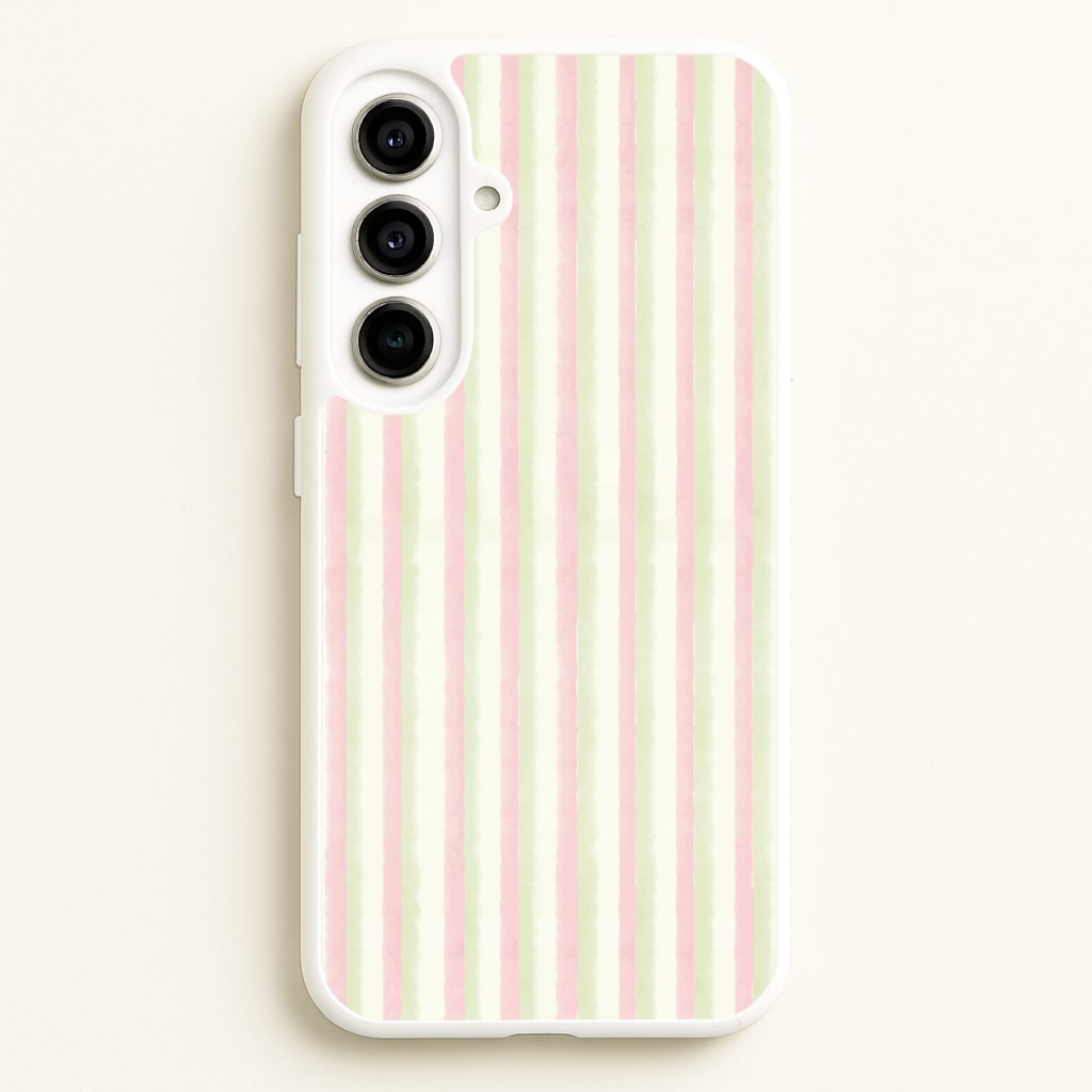 Petal Stripes Galaxy A56 Case