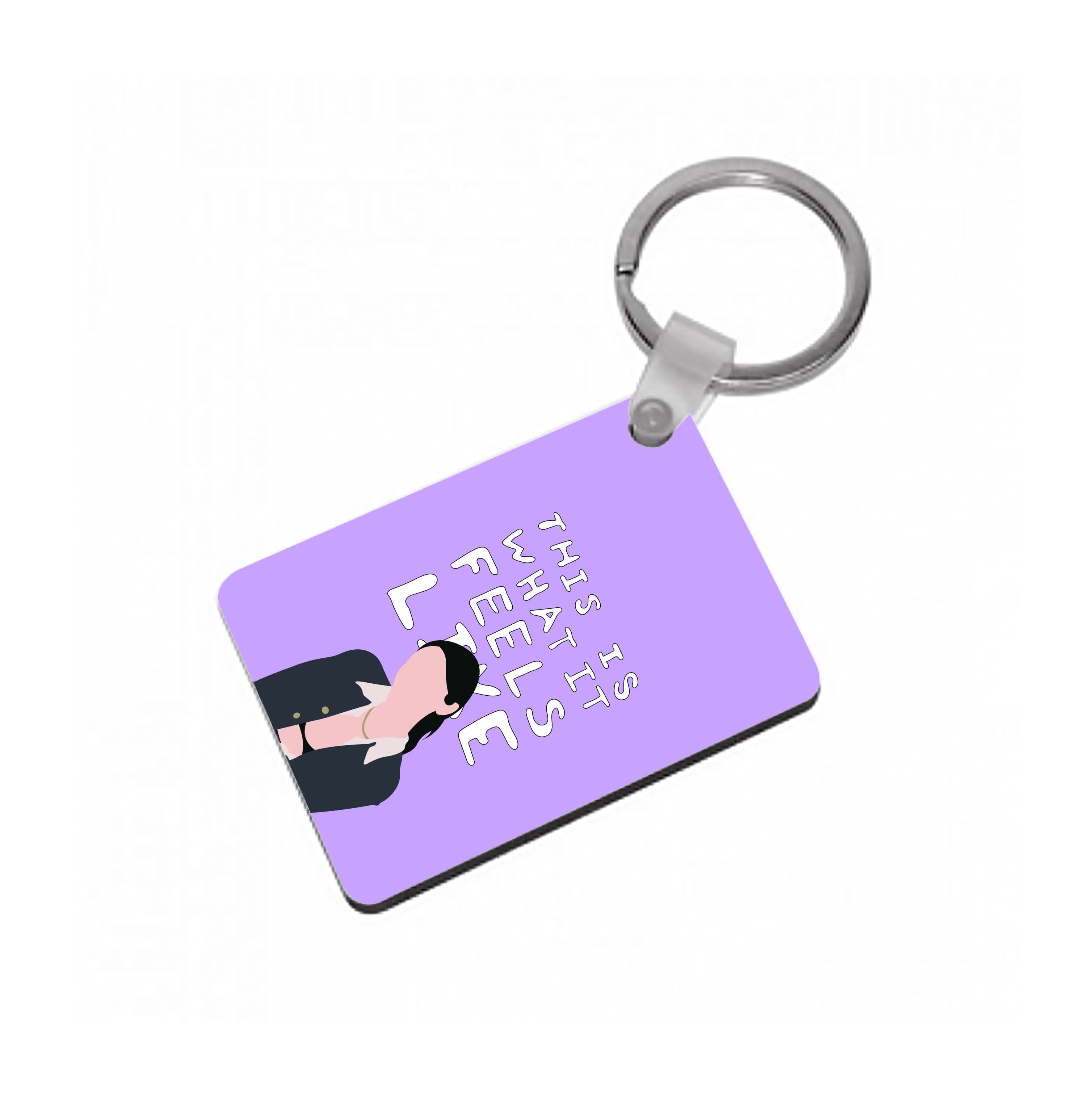 This Is What It Feels Like - Abrams Keyring