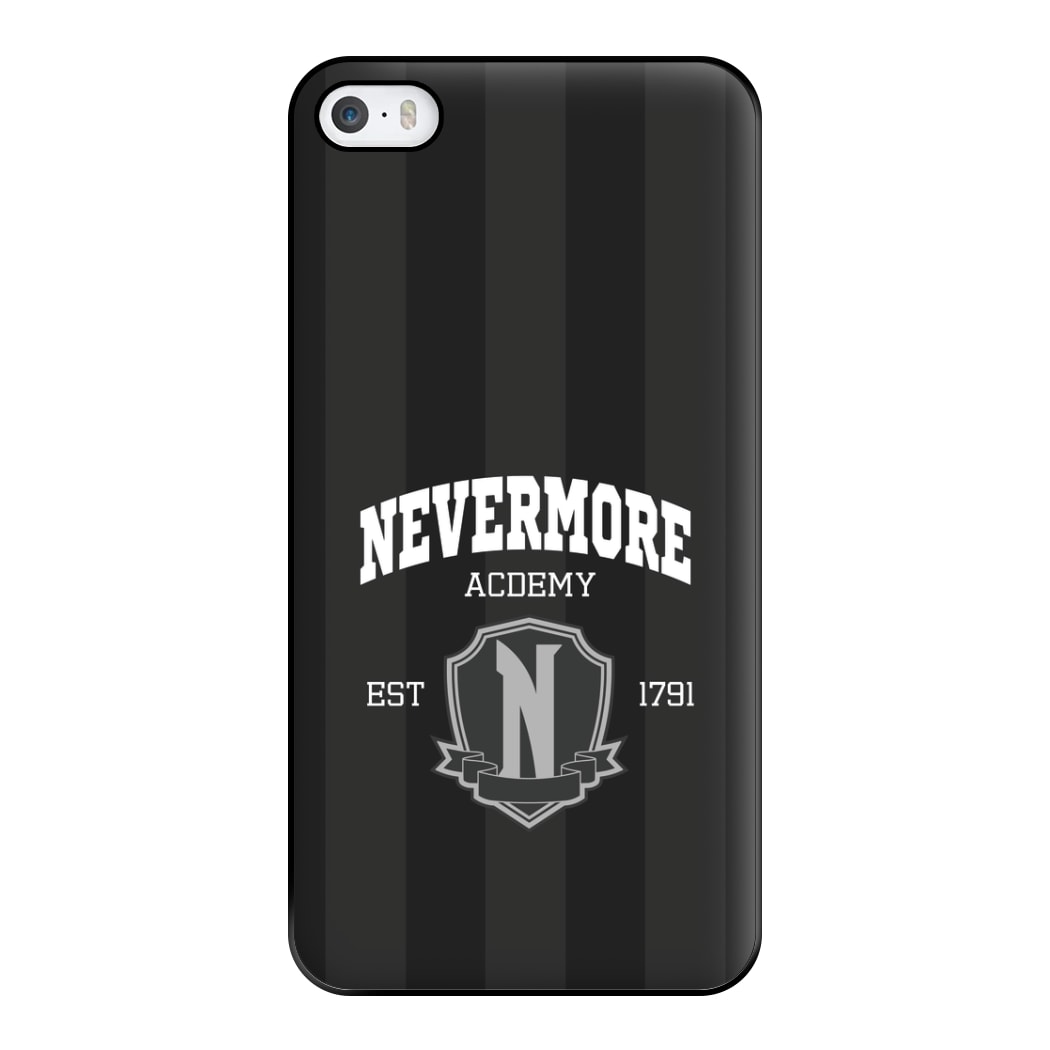 Addams Academy Gray iPhone 5 / 5s / SE 2016 Case