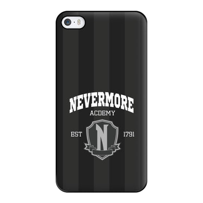 Addams Academy Gray iPhone 5 / 5s / SE 2016 Case