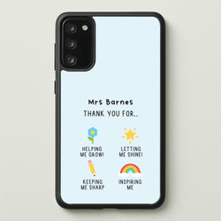 Thank You For Helping Me Galaxy A41 Case