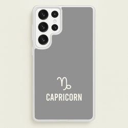 Capricorn Pastel Zodiac Galaxy S22 Ultra Case