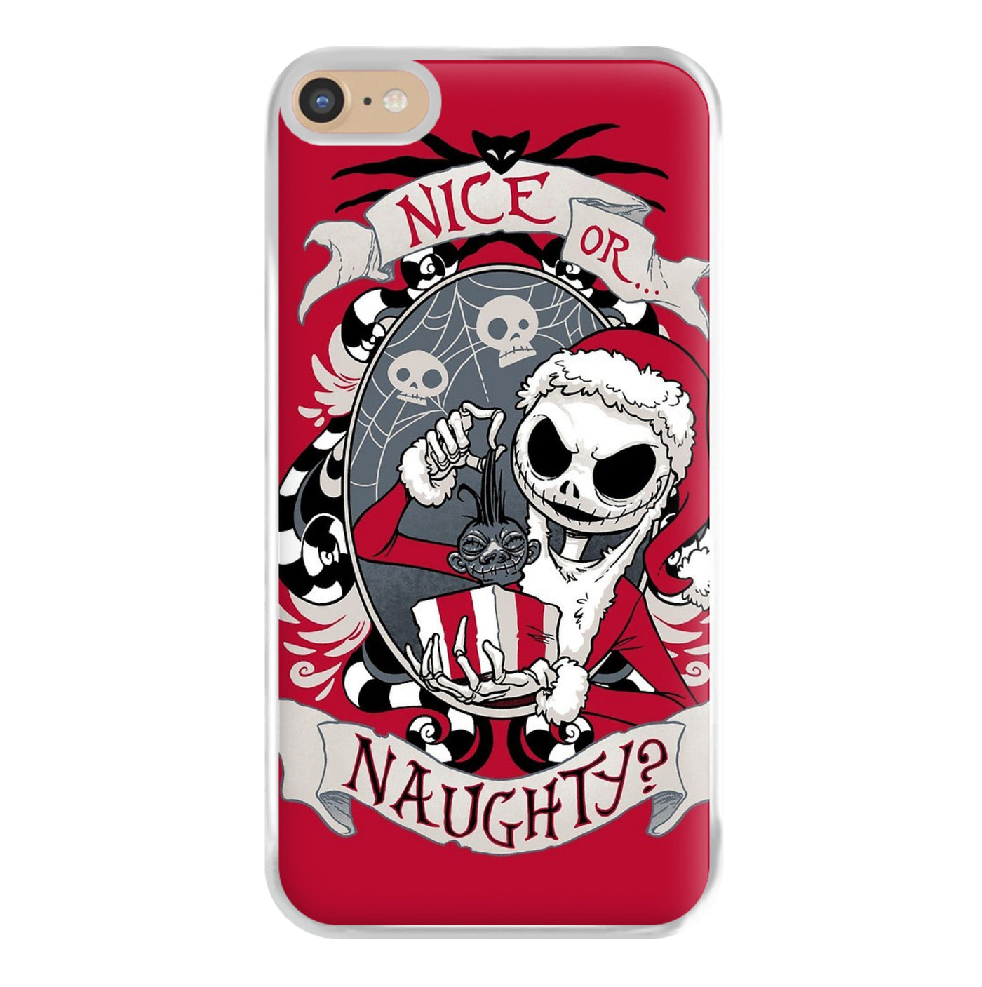 Nice Or Naughty - A Nightmare Before Christmas Phone Case
