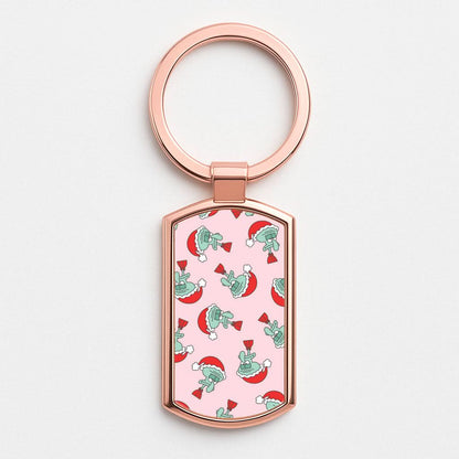 Oh Joy Cartoon Squid Pattern Rose Gold Keyring