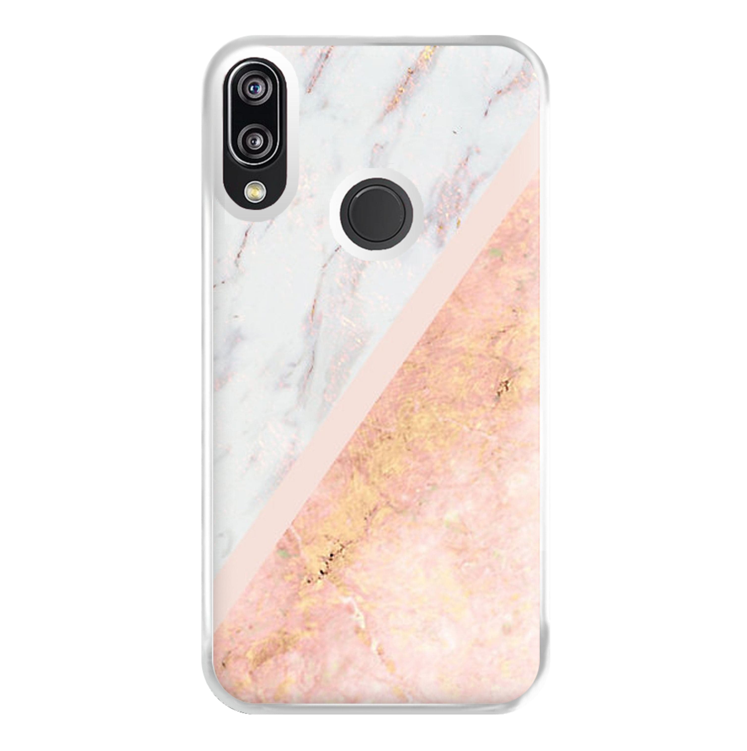 Marble and Rose Gold Phone Case