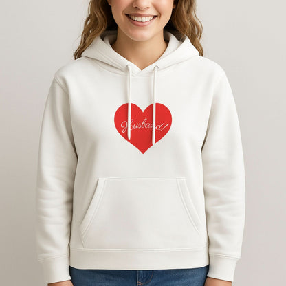 Husband! Womans Hooded Sweatshirt