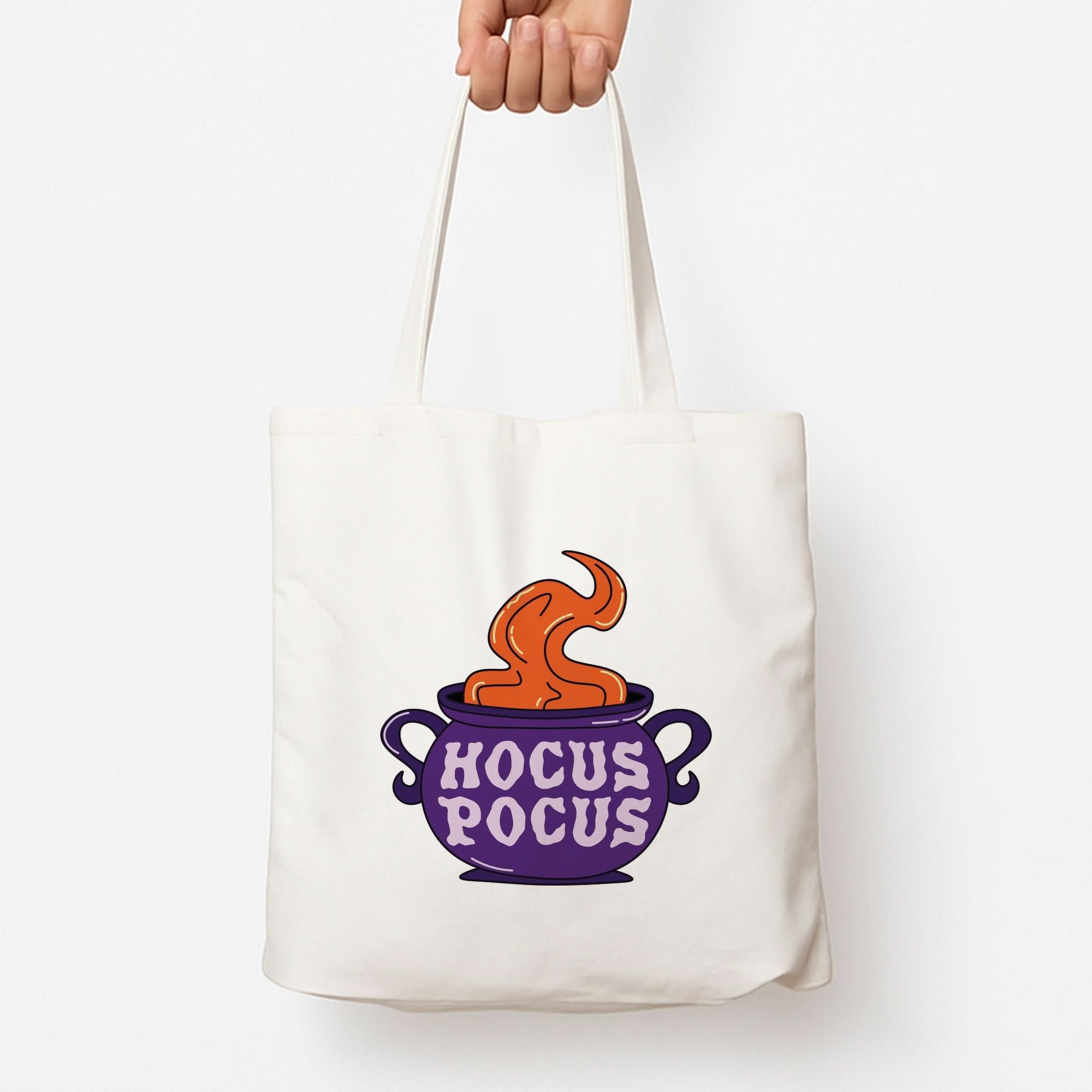 Hocus Pocus Cauldron Tote Bag