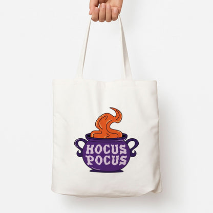 Hocus Pocus Cauldron Tote Bag