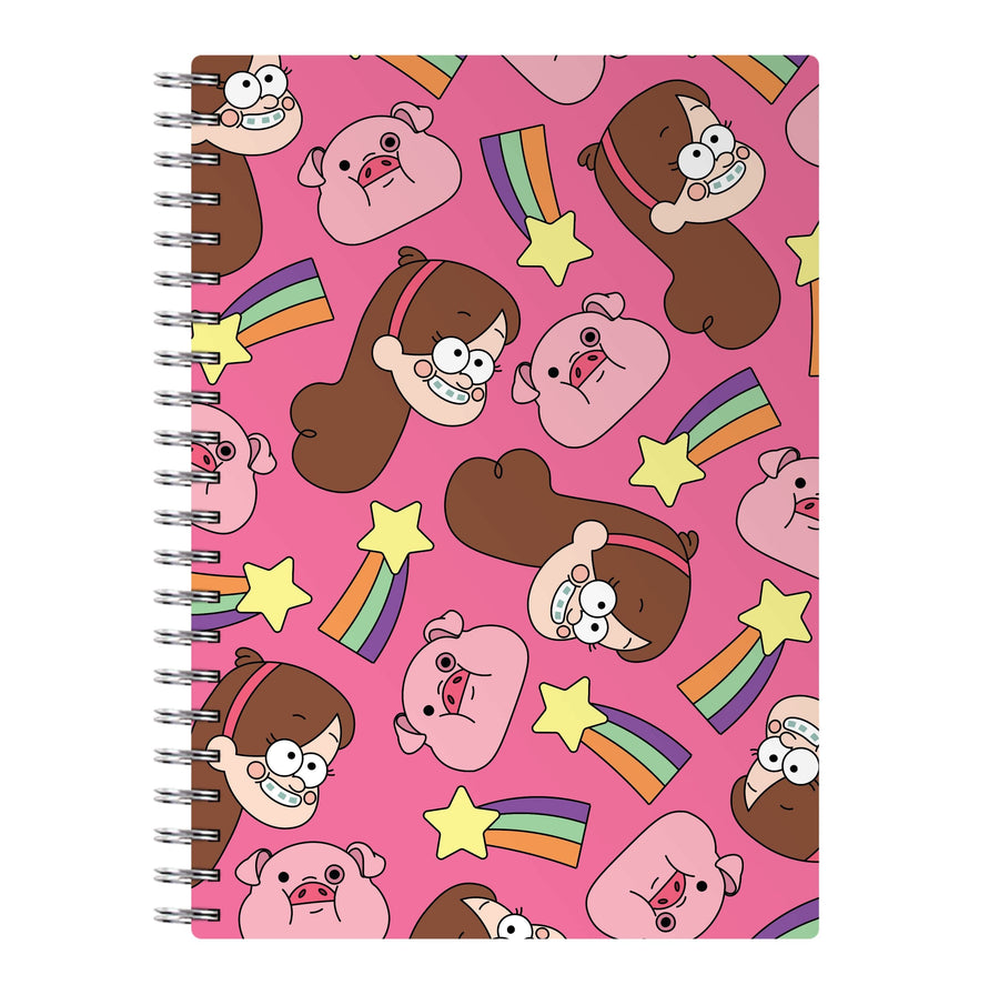 Mabel And Stars Pattern Notebook