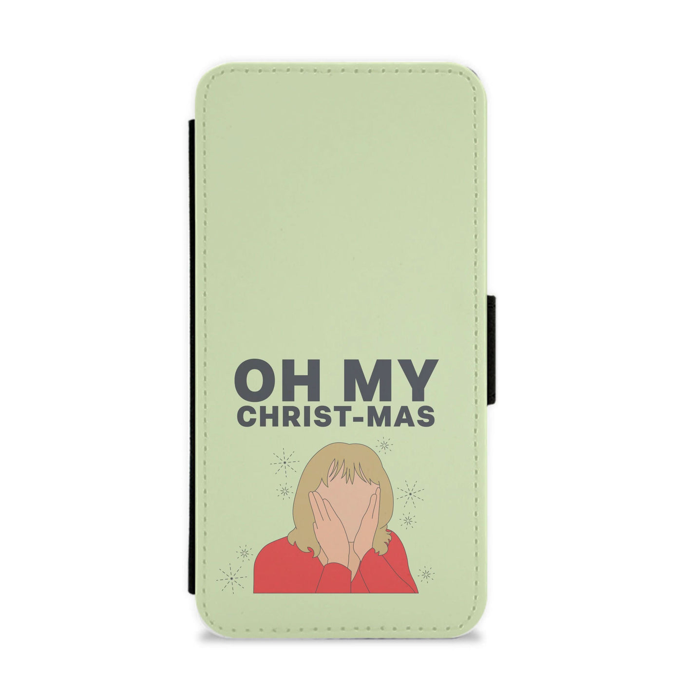 Oh My Christ-Mas Flip / Wallet Phone Case