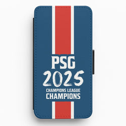 Champion League Winners 25 PSG Flip / Wallet Phone Case
