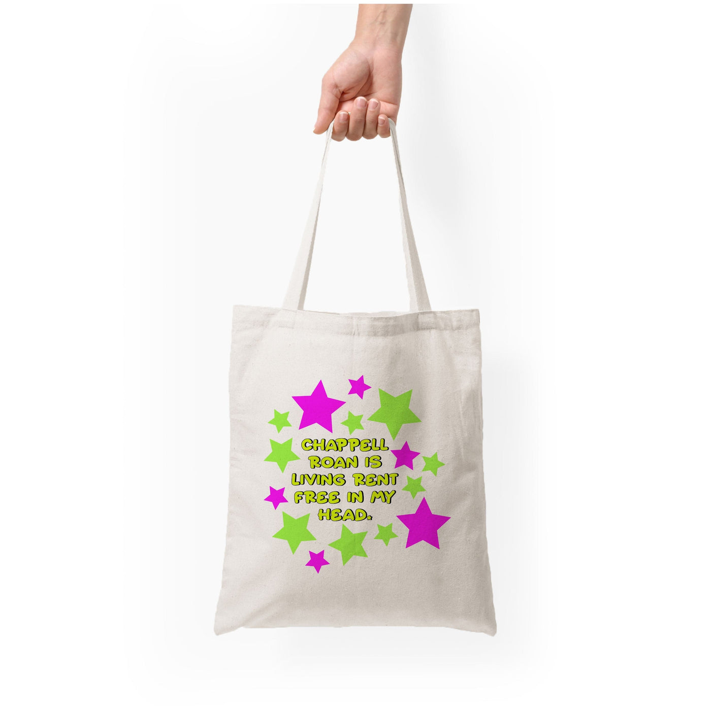 Chappell Roan Rent Free In My Head Tote Bag