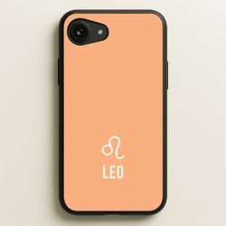 Leo Pastel Zodiac iPhone 16e Case
