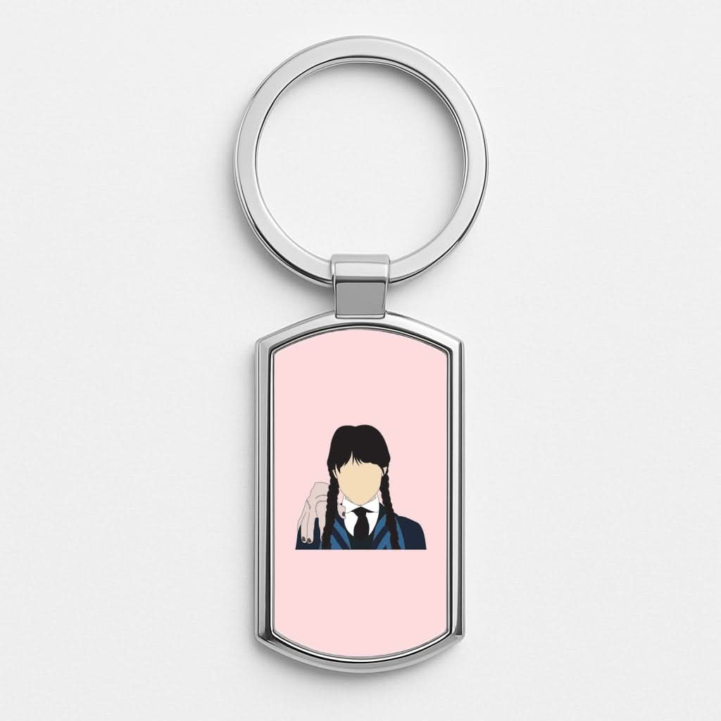 Wednesday And Thing Luxury Keyring