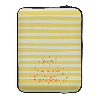 Sun, Summer & Selfcare - Summer Laptop Sleeve