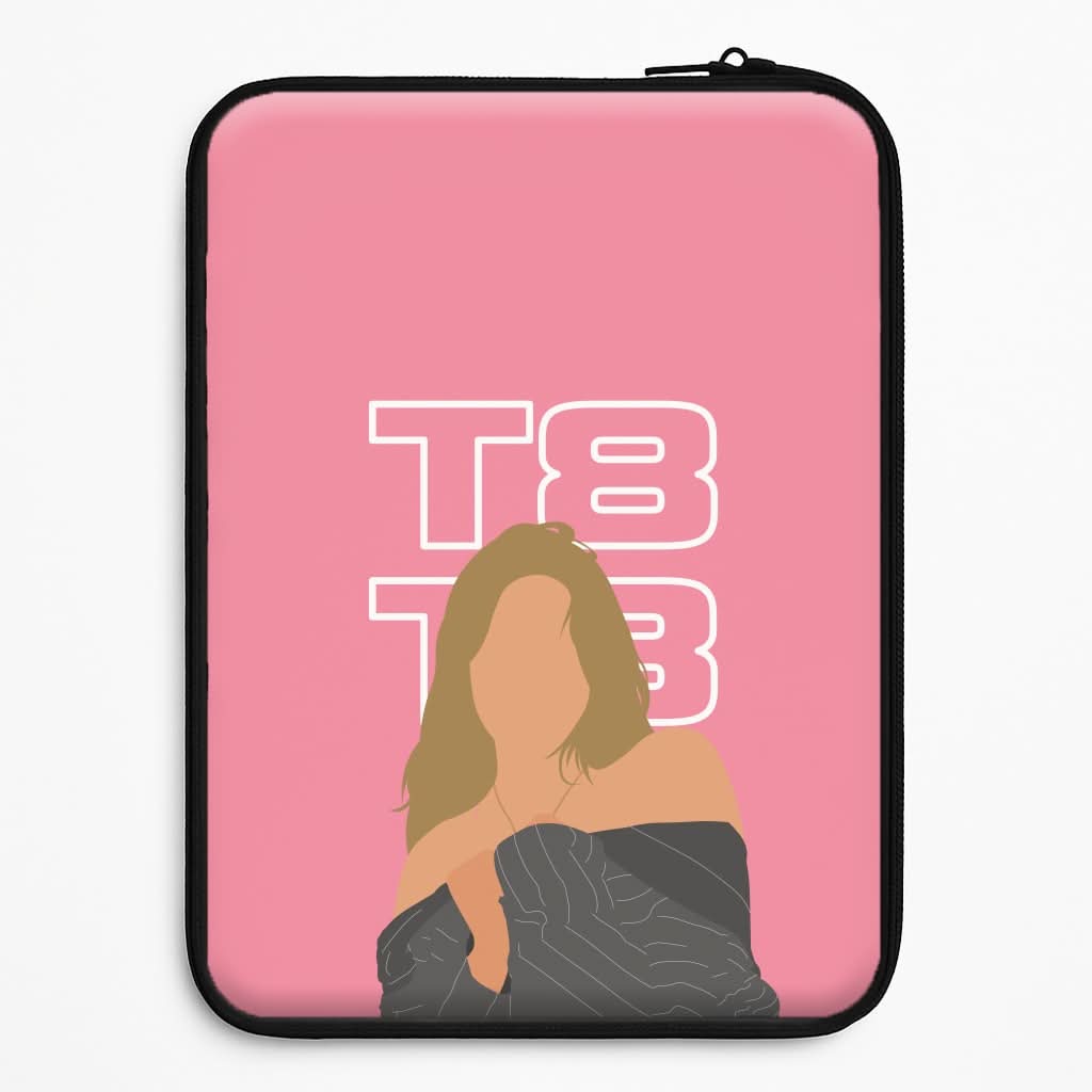 T8 Pink  Laptop Sleeve