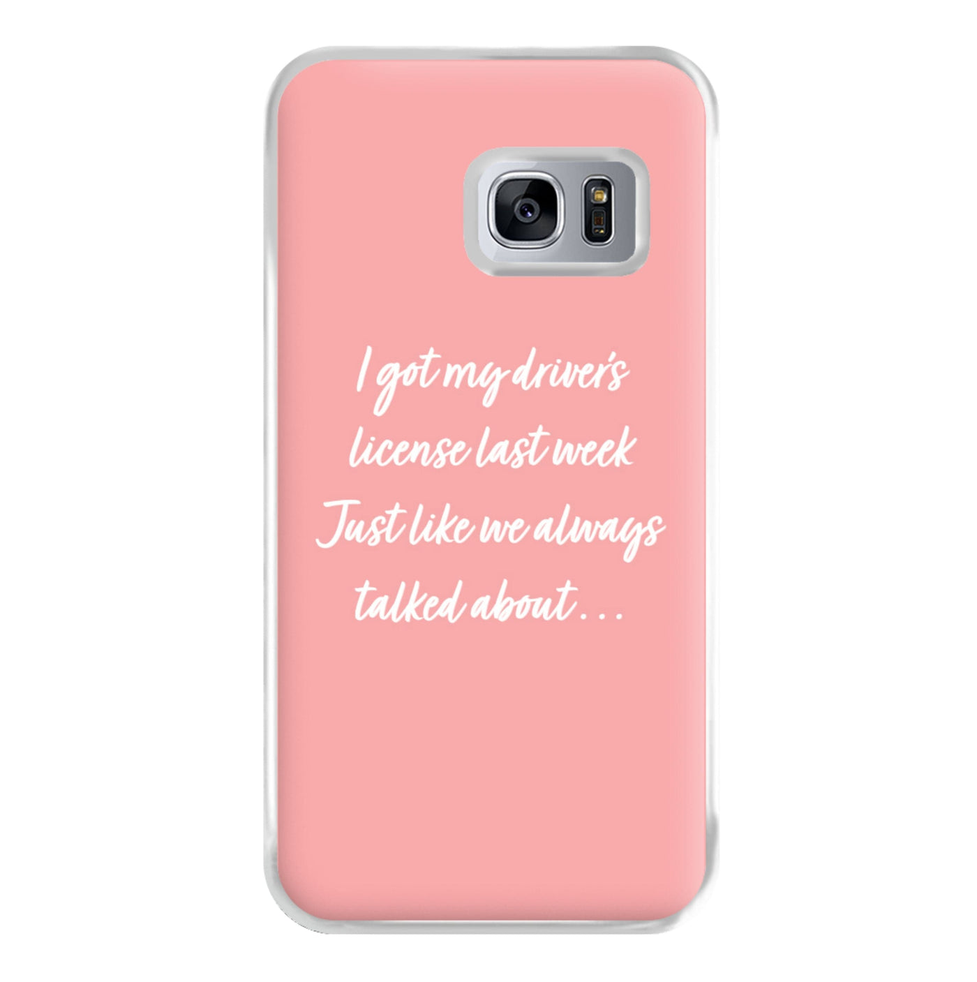 Drivers License Lyrics - Olivia TikTok Phone Case