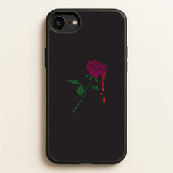 Dark Pink Rose iPhone 6 / 7 / 8 / SE Case