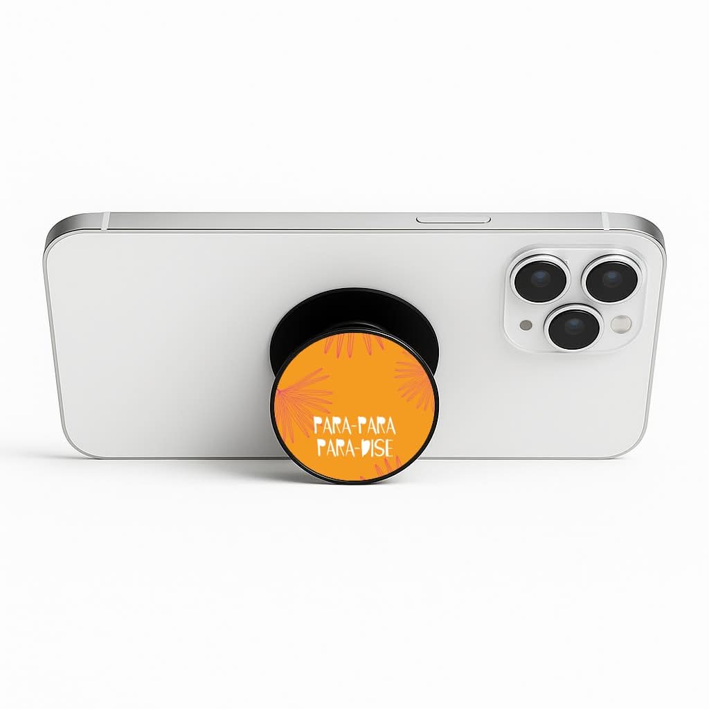 Paradise Lyrics Phone Stand