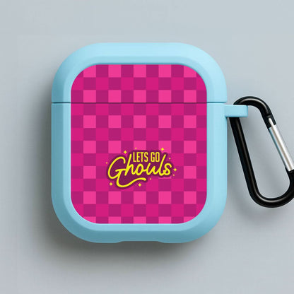 Let's Go Ghouls Blue AirPods Case