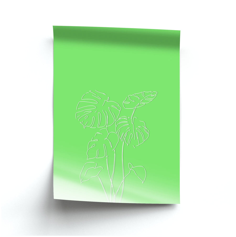 Aesthetic Leaf - Foliage Poster