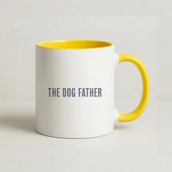 The Dog Father Yellow Mug