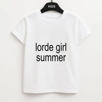 Lorde Girl Summer Kids T-Shirt
