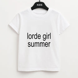 Lorde Girl Summer Kids Unisex T-Shirt