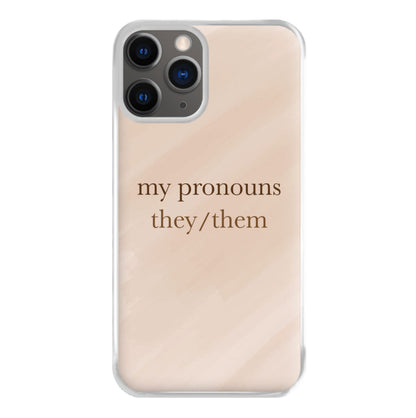 They & Them - Pronouns Phone Case