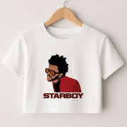 Starboy Singer Title Crop top 1