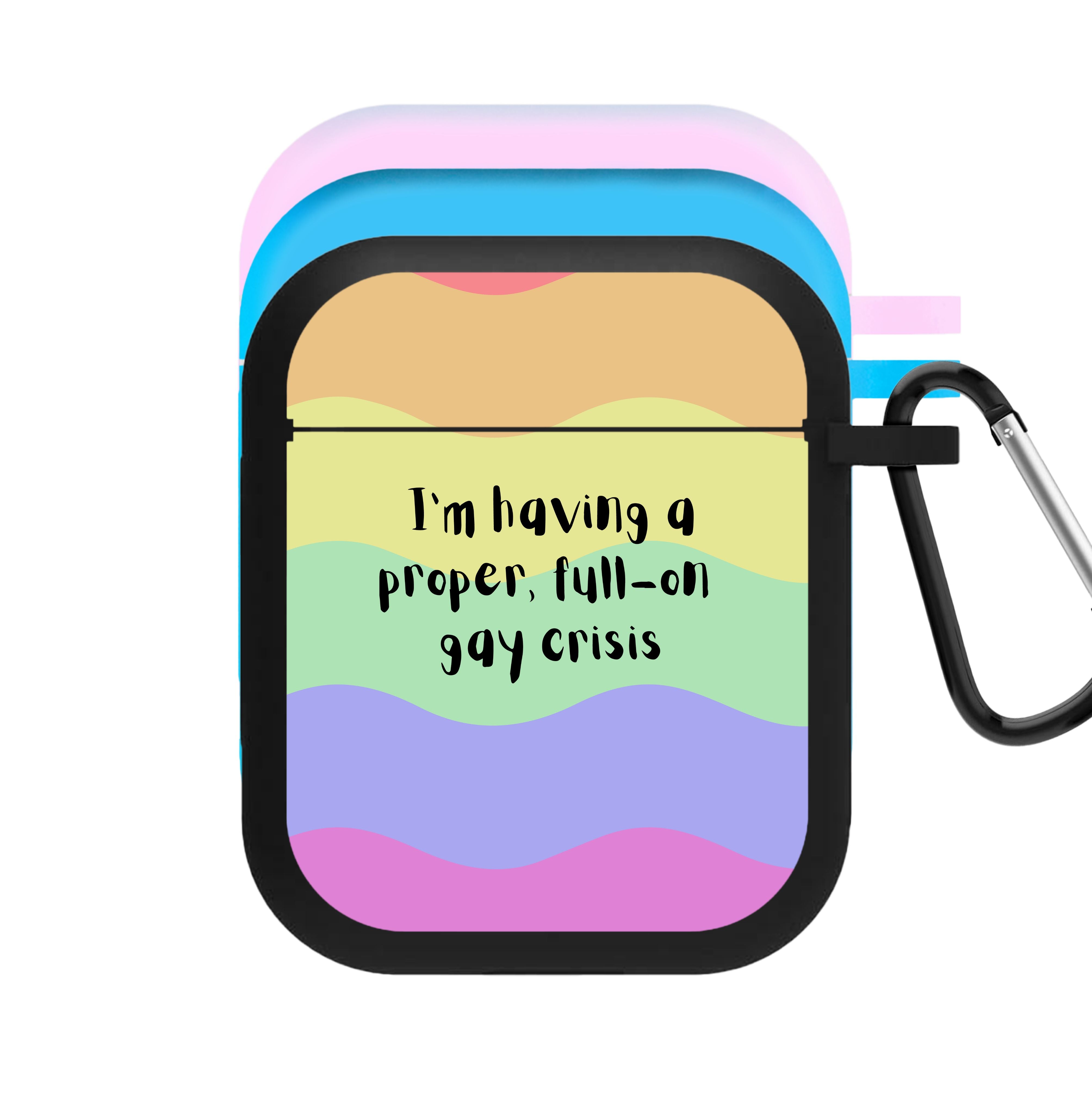 Gay Crisis - Heart TV AirPods Case