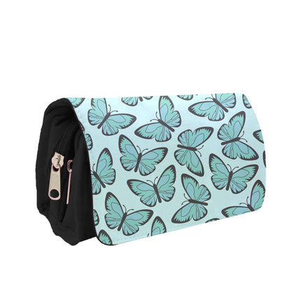 Blue Butterfly - Butterfly Patterns Pencil Case