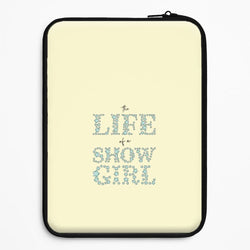 TLOAS Bedazzled Writing Universal Laptop Sleeve