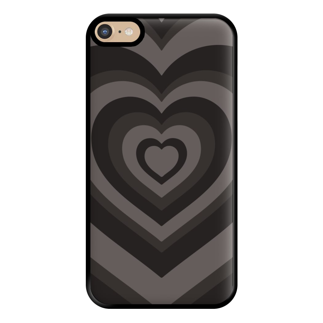 Abstract Black Heart iPhone 6 Plus / 7 Plus / 8 Plus Case