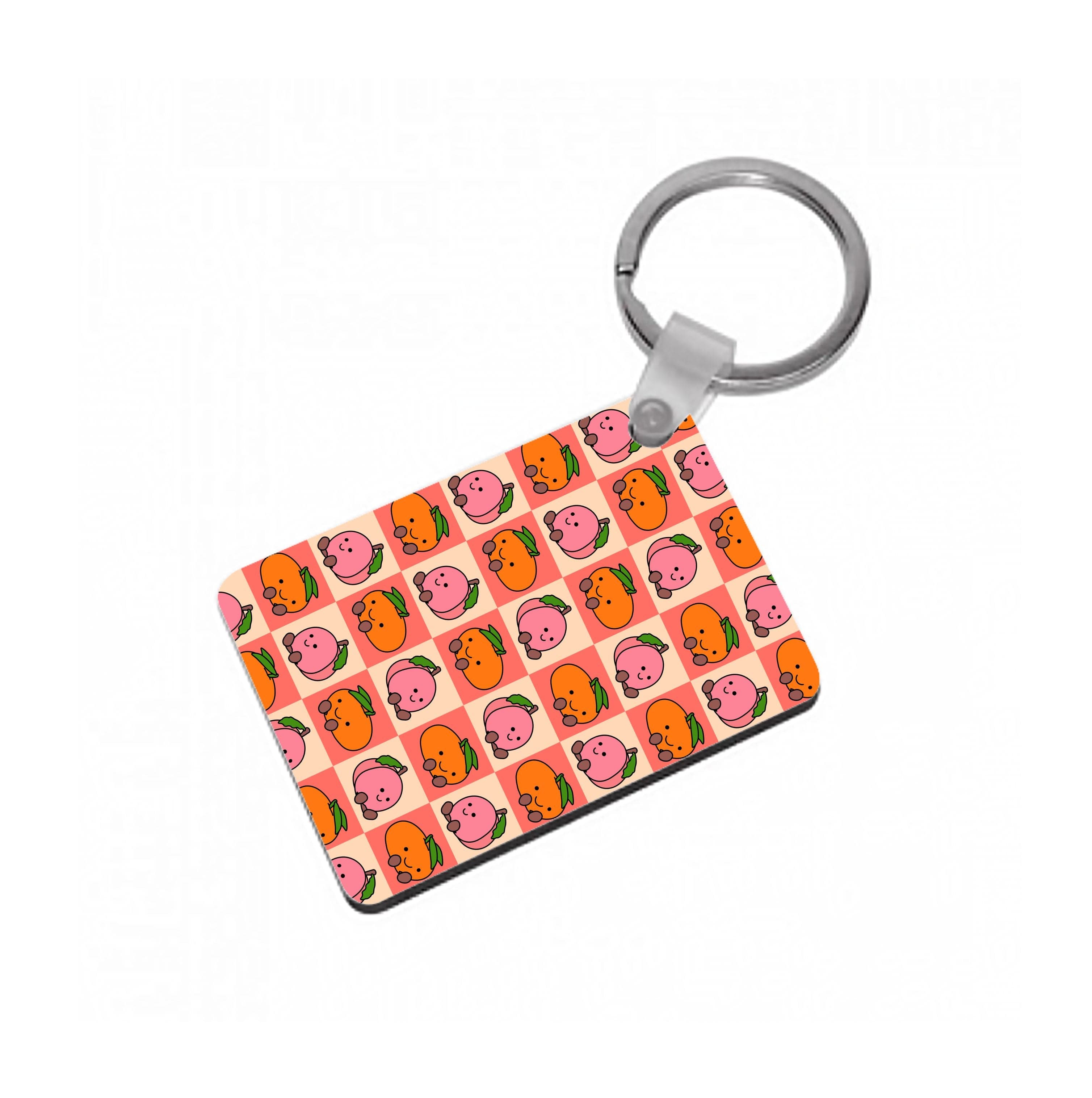 Oranges And Peaches - Plushy Keyring