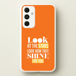 Look At The Stars Galaxy A55 Case
