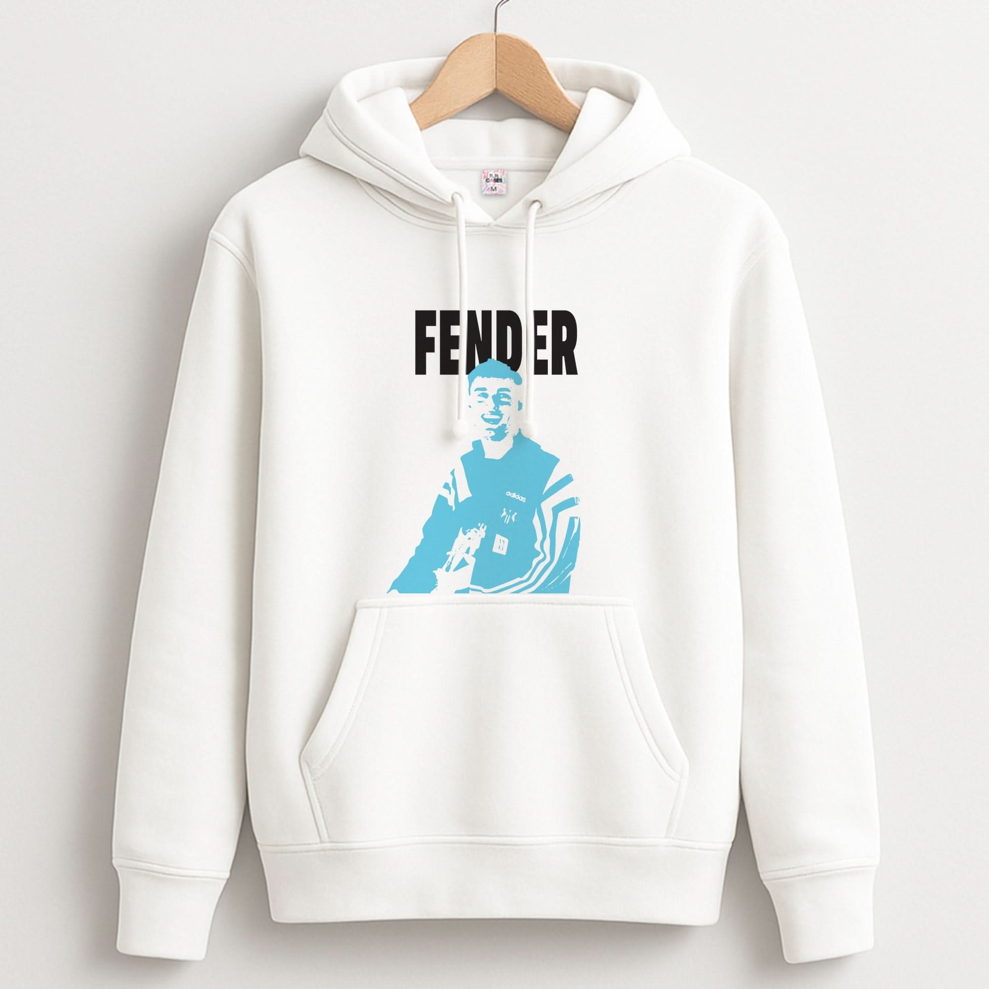 Fender Silhouette Blue Hoodie