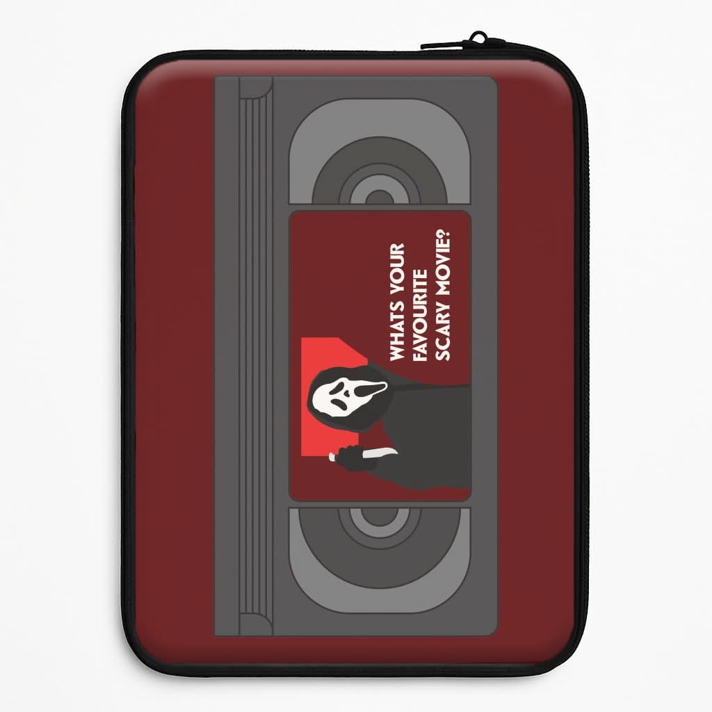 Horror Movie 7 VHS Tape Laptop Sleeve