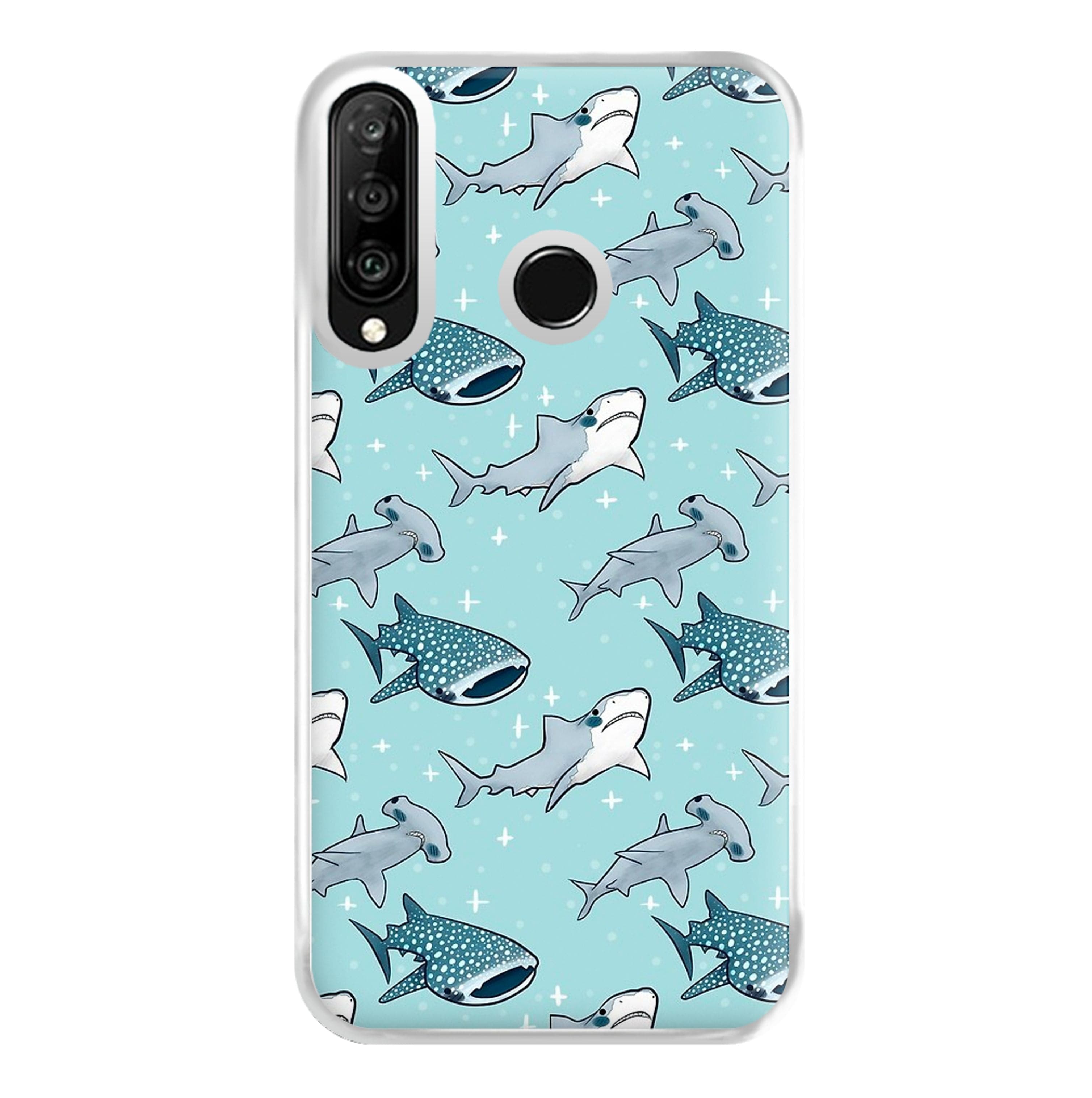 Shark Pattern Phone Case