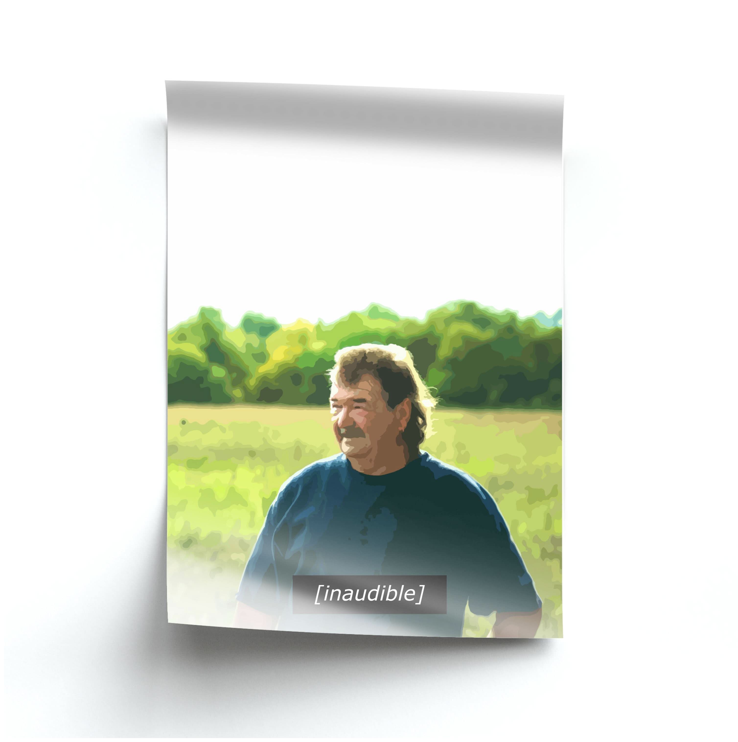Inaudible Gerald Poster