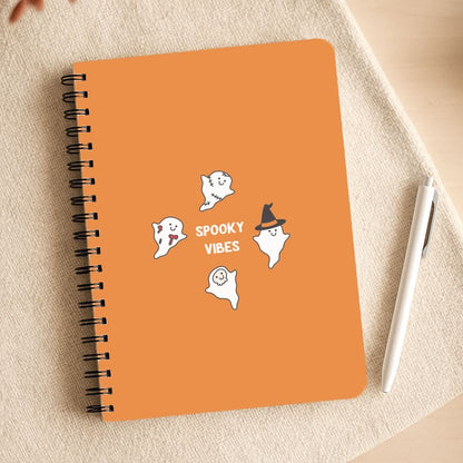 Spooky Vibes Ghosties I Notepad