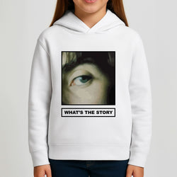 What's The Story Orange Girls Hoodie