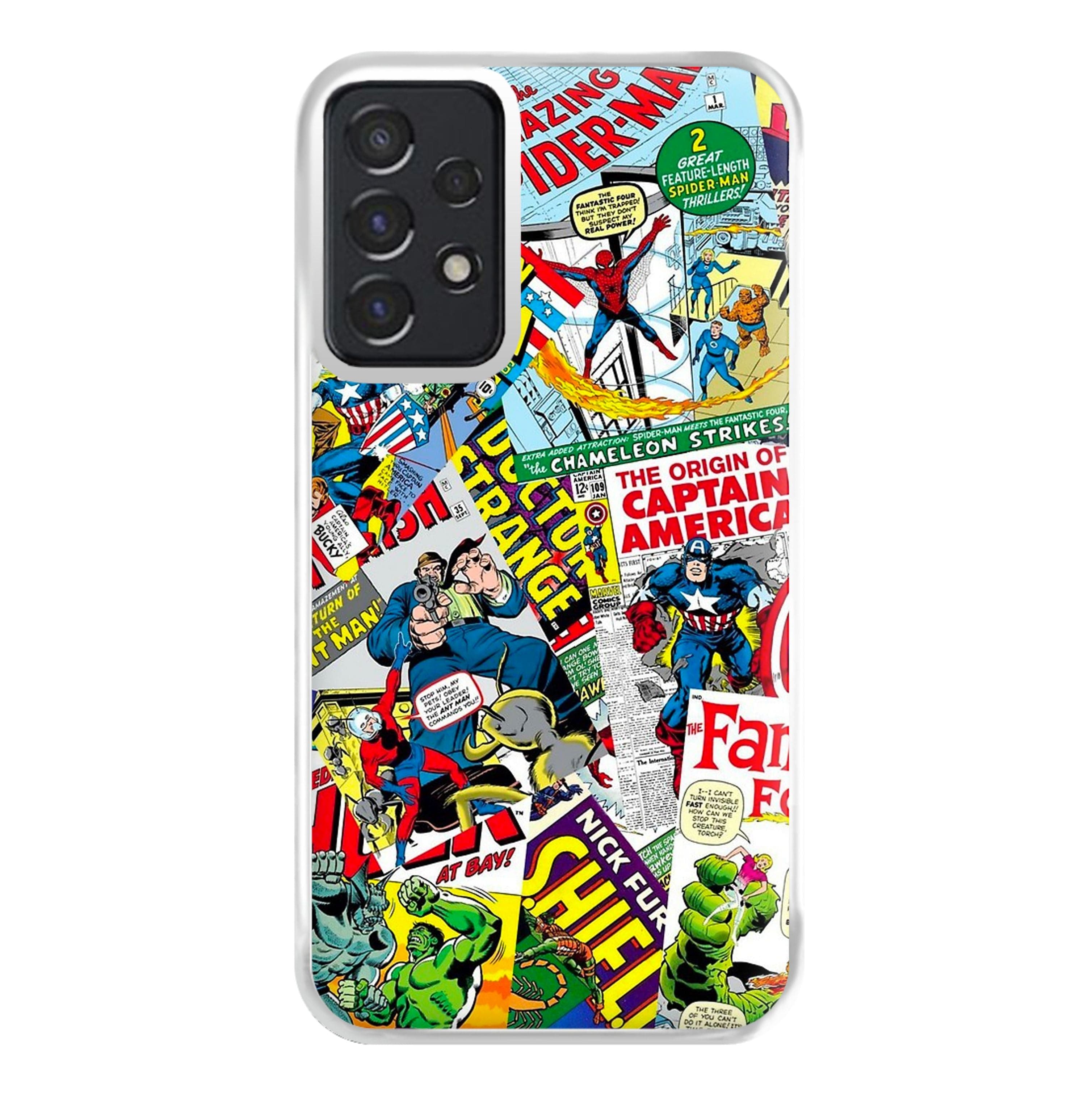 Superhero Comic Comics Pattern Phone Case