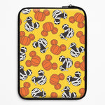 Pumpkin And Mummy Mouse Pattern Universal Laptop Sleeve