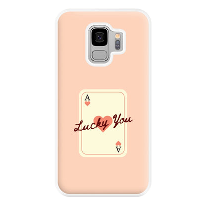 Lucky You Card Galaxy S9 Plus Case