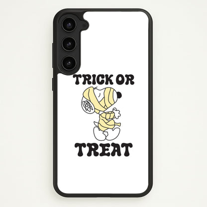 Trick Or Treat Cartoon Beagle Galaxy S23 Case