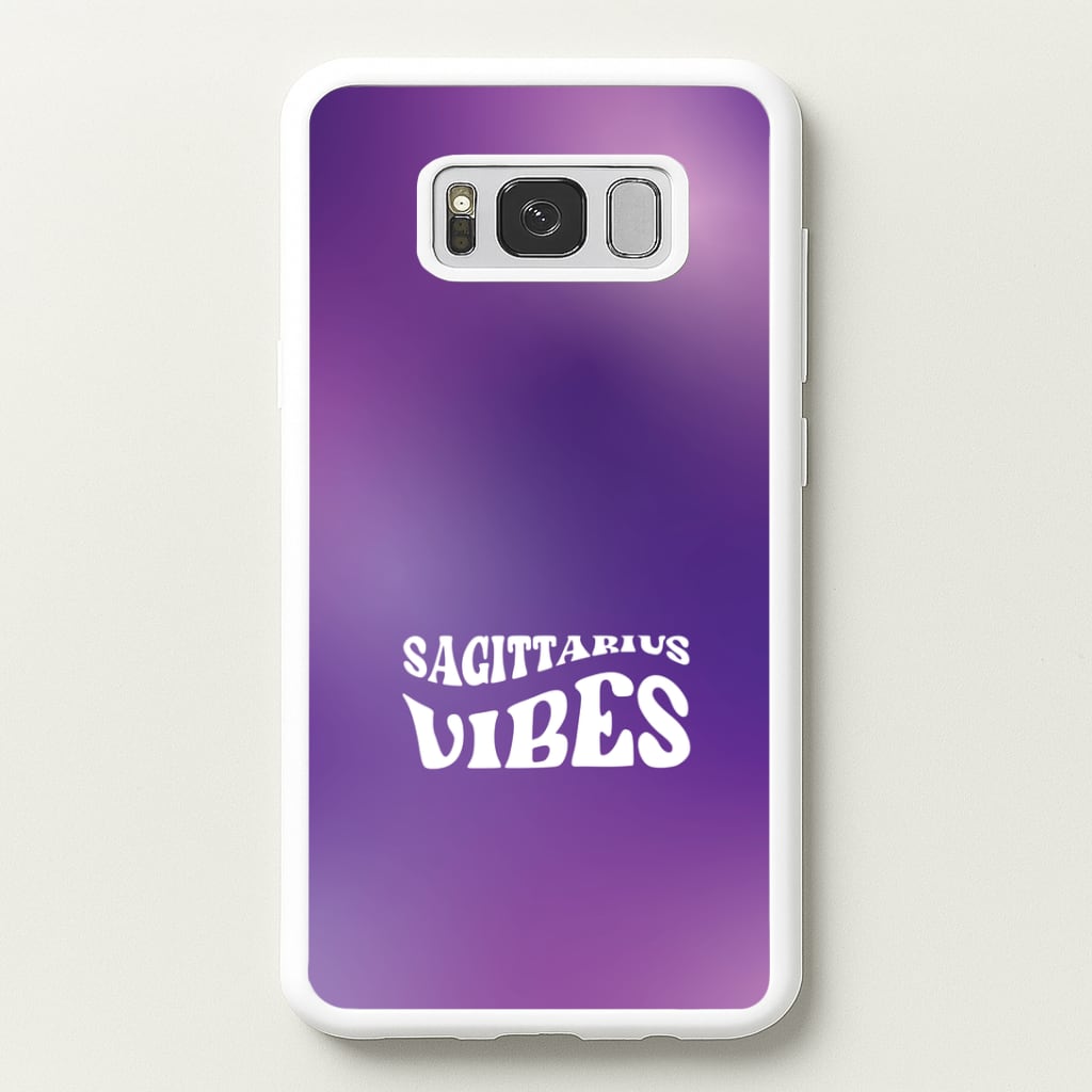 Sagittarius Vibes Gradient Zodiac Galaxy S8 Plus Case