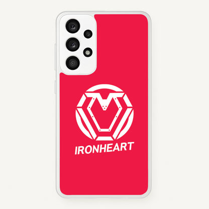 Metal Heart Symbol Galaxy A33 Case