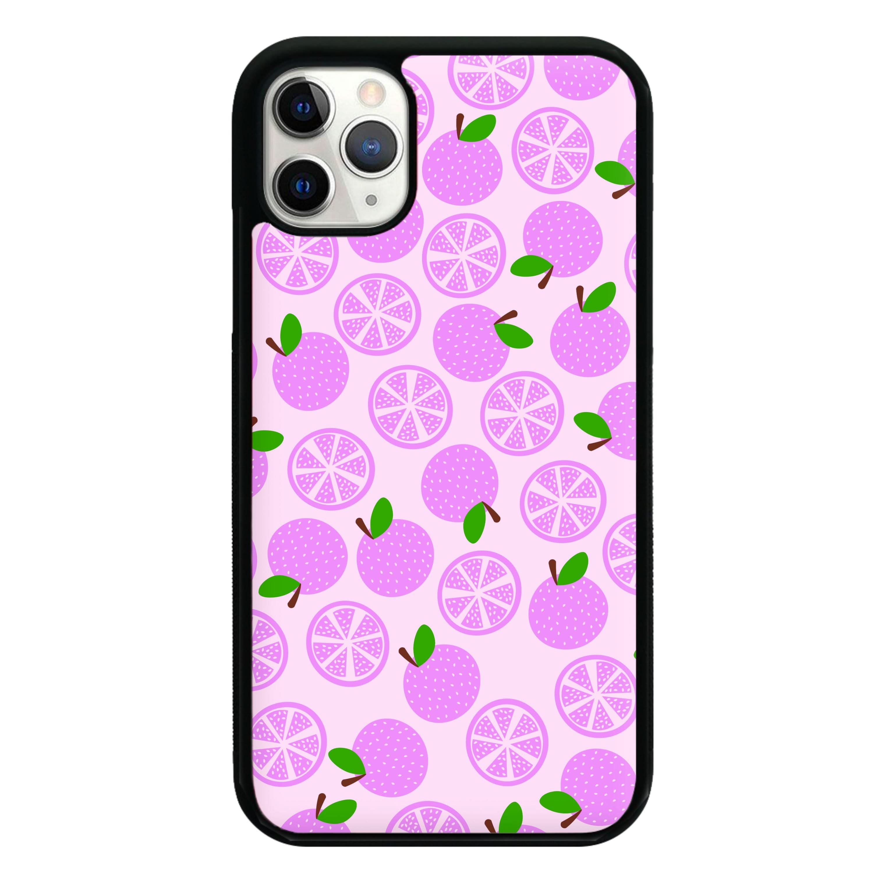 Textured Grapefruit Pattern Phone Case